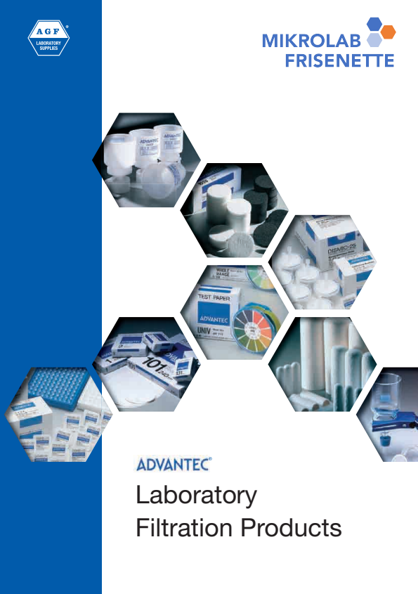 

Advantec Laboratory Filtration Products

